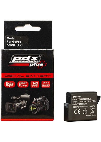 Gopro DBT501 Batarya Pil 1700mAh Hero 5, Hero 6, Hero 7 fırsatları