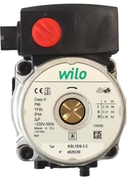 Wılo Pompa Wılo Ksl 15-6-3 CLF-12H No Ce
