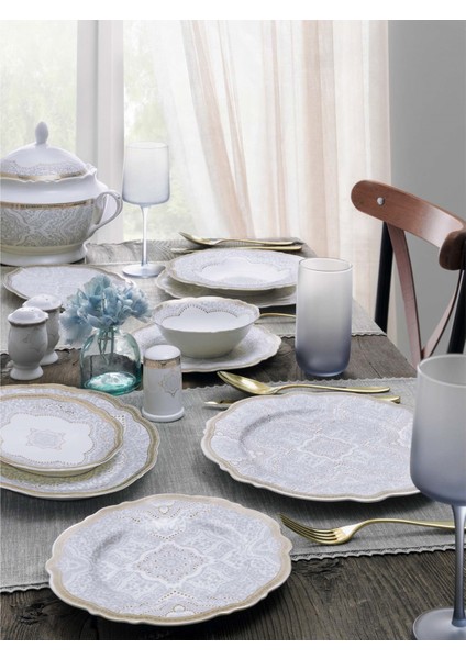 Nerissa 60 Parça Yemek Takımı