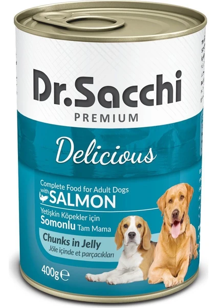 Dr. Sacchi Dr.sacchi Konserve Köpek Somonlu 400GR