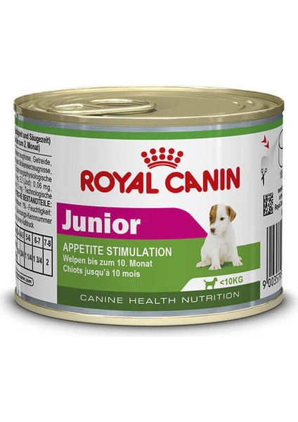 Royal Canin Mini Junior Yavru Köpek Konservesi 195 gr