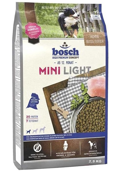 Mini Light Kümes Hayvanlı Yetişkin Light Köpek Maması 2.5 kg fiyatları