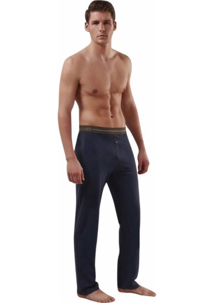 Önden Düğmeli Pamuklu Erkek Pantolon 1955