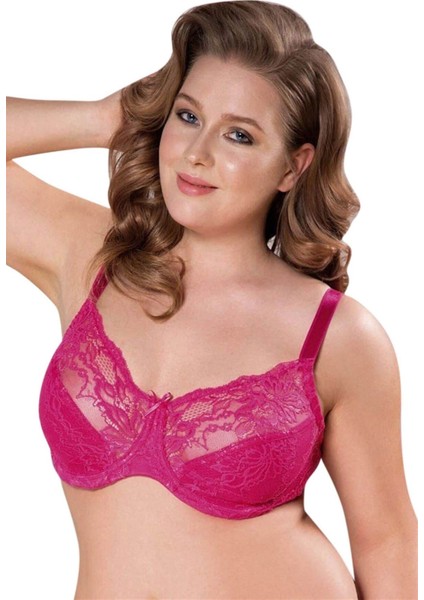 Dantelli Balenli Yarım Kaplı Minimizer Sütyen 3698 fırsatları