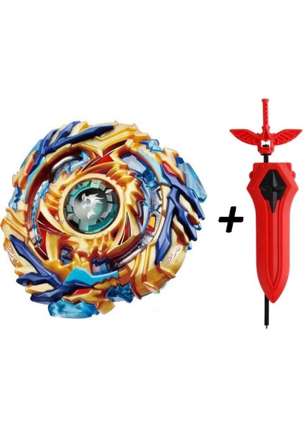 Atıcılı Beyblade Burst B-79 Drain Fafnir 8 Nothing Fafnir F3 8 B-79 Fırlatıcılı