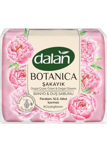 Botanica Duş Sabun 4X150 Sabun Şakayık