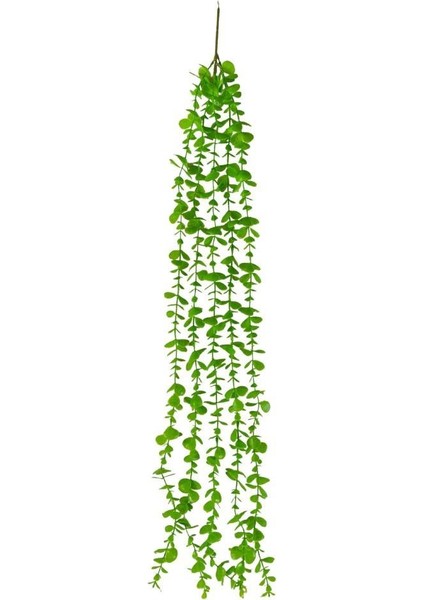 Yapay Çiçek Sarkan Okaliptus 80CM 5dal Yeşil Açık