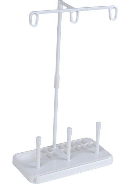 Ev Tipi Dikiş Makine Çardağı 3 Iplikli Beyaz