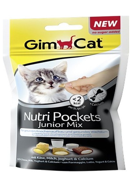 Nutripockets Kedi Ödülü Junior Mix 60 gr