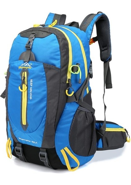 40L Açık Sırt Çantası Kamp Çantası Su Geçirmez Dizüstü Daypack Trekking Erkekler Kadınlar Için Geri Çanta Tırmanma Yürüyüş Sırt Çantaları Spor Çantası | Tırmanma Çantaları (Yurt Dışından) modelleri