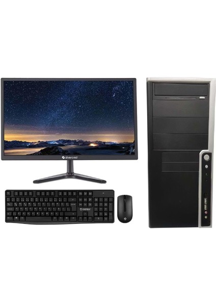 lock FT1764 I3 3220 8 GB Ram 240 GB SSD 21.5" Monitör Freedos Masaüstü Bilgisayar Ofis Bilgisayarı