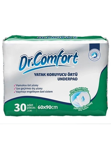 Dr.comfort Süper Emici Çiş Pedi 60X90 cm 30 Adet