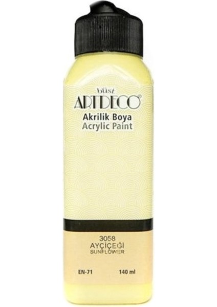 Akrılık Boya Artdeco Ayçıçegı 140 ml 3058