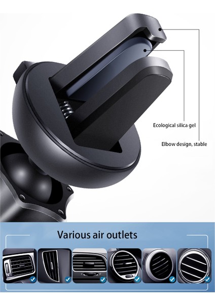 Indüksiyonlu Kablosuz Şarjlı Telefon Tutacağı - Mavi (Yurt Dışından) indirimleri