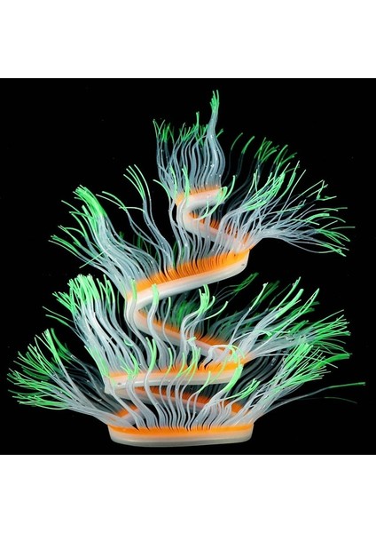 Akvaryum Balık Tankı Peyzaj Dekorasyonu, Boyut: 100Cm Yeşil (Yurt Dışından)