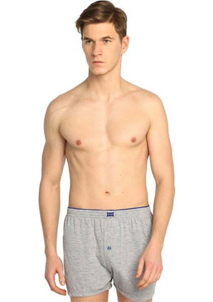 Erkek Penye Düz Boxer 0117