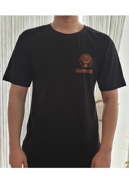 Jagermeister Baskılı Pamuk Beyaz T-Shirt S Beden - 946