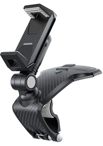 Yf011 Plakalı Araç Için Telefonu Tutacağı - Siyah Gri (Yurt Dışından)