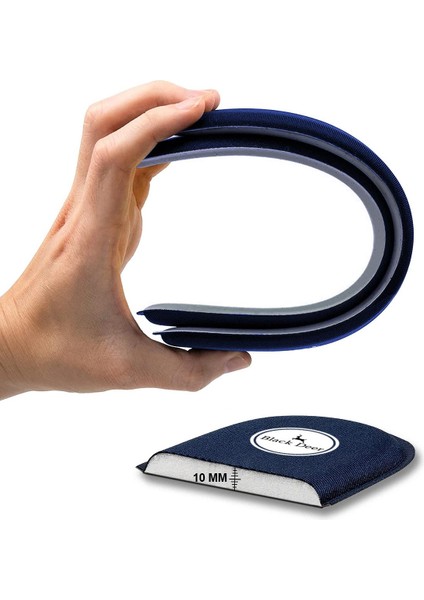 Q90 Memory Foam Spor Ayakkabı İç Tabanlık,Yumuşak Ortopedik Tabanı,Erkek,Kadın, LACİVERT