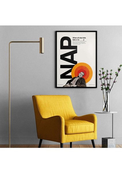 Minimal Reklam Dijital Nap Çerçevesiz Poster/afiş