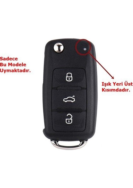 Skoda Fabia Octavia Superb Yeti Uds Kumanda Kabı Anahtar Kabı Logolu modelleri