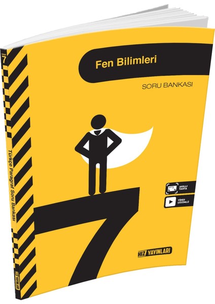 7. Sınıf Tüm Dersler Soru Bankası Seti 4 Kitap
