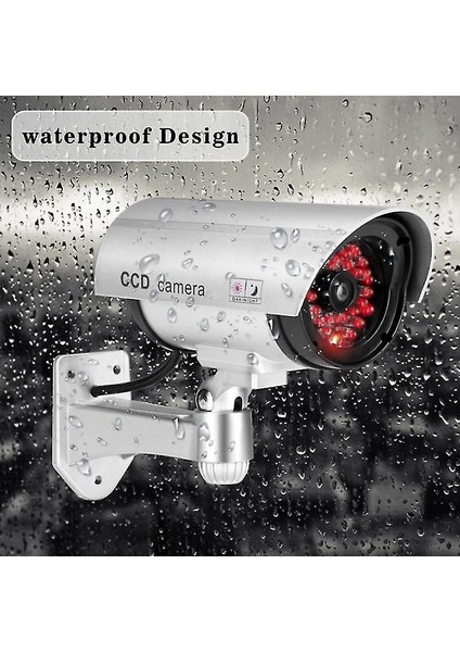 Güneş Enerjili Simülasyon Kamera Güvenlik Cctv Dome Kamera Açık 30 LED Gece Lambası ile Açık (Yurt Dışından) modelleri