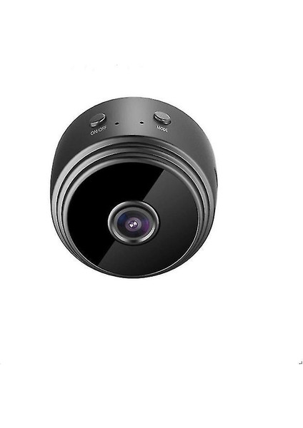 1080P Kablosuz Wifi Kapalı / Açık Hd Mini Manyetik Ip Kamera (Siyah) (Yurt Dışından)