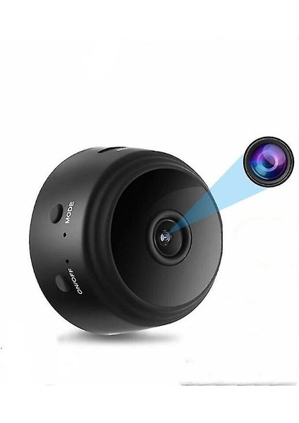 1080P Kablosuz Wifi Kapalı / Açık Hd Mini Manyetik Ip Kamera (Siyah) (Yurt Dışından) fiyatları