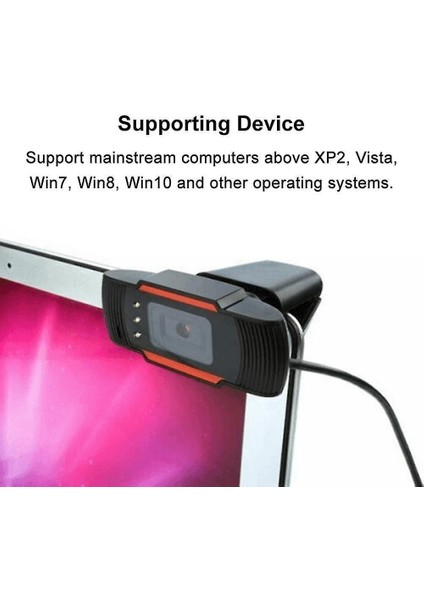 1080P Hd Webcam Video Kayıt USB Web Kamera W / Mikrofon Fr Pc Laptop Masaüstü (Yurt Dışından) fırsatları