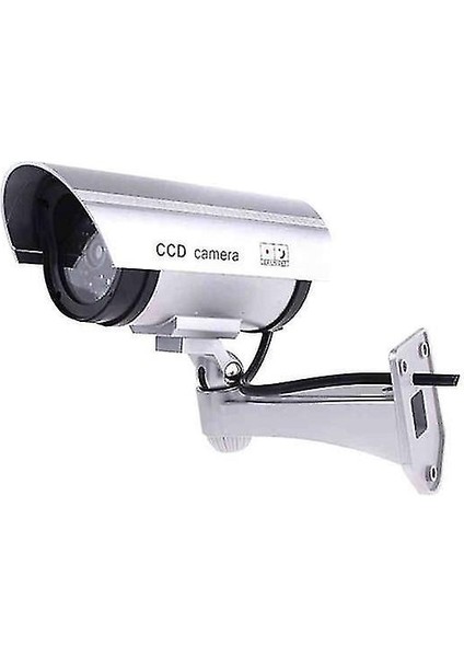 Ca-11-01 Kukla Sahte Outdooors Su Geçirmez Gözetleme Cctv Güvenlik Kamera Yanıp Sönen Kırmızı LED Işık (Yurt Dışından)