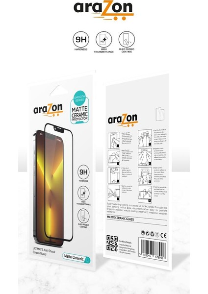 Xiaomi Redmi 9/9t Uyumlu Tam Kaplayan 9d Nano Mat Seramik Esnek Ekran Koruyucu