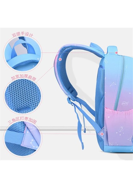 Ilkokul Öğrencisi Için Mini Okul Sırt Çantası - Pembe Mor (Yurt Dışından) modelleri