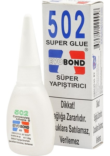 Stk Evobond 502 Süper Yapıştırıcı