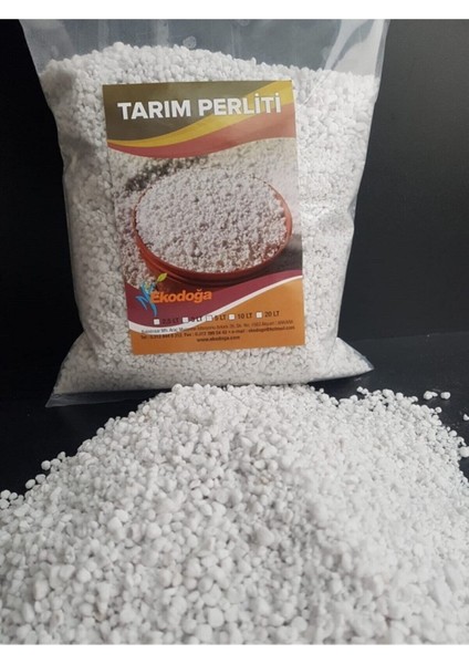 Perlit Tarım Perliti 10 Lt Köklendirme Perliti Sera Perliti Zirai Perlit Madeni Doğal Steril Perlit