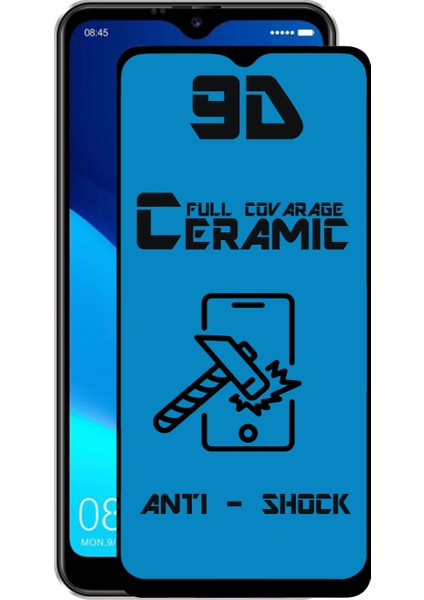 Caseworld Reeder P13 Blue 2022 Tam Kaplayan Seramik Nano Esnek Ekran Koruyucu Cam