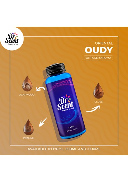 Dr Scent Koku Makine Oudy Kokusu 170 ml