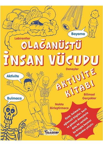 Olağanüstü İnsan Vücudu Aktivite Kitabı - Victoria England