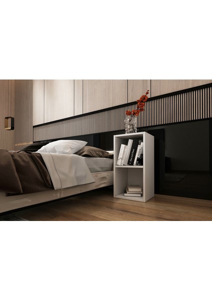 Rafli Komodin Beyaz 35 cm KMD-1014