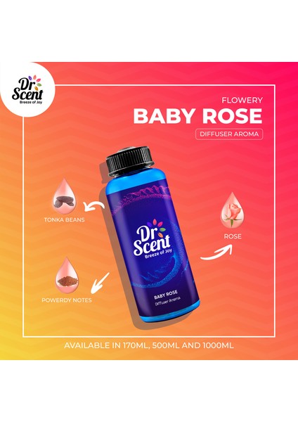 Koku Makinesi Baby Rose Kokusu 170 ml