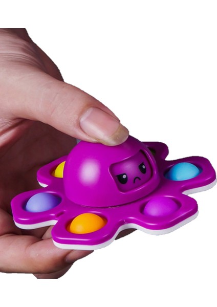 Pop It Push Bubble Fidget Oyuncak Popit Ahtapot Stres Çarkı