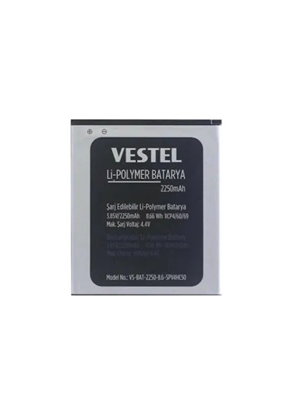 Vestel Venüs V3 5010 Batarya Pil