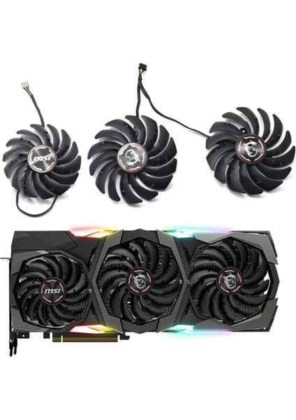 Msı Geforce Rtx 2080 2080TI 2070 PLD09210B12HH PLD10010B12HH 95mm *95mm *85mm*Fan