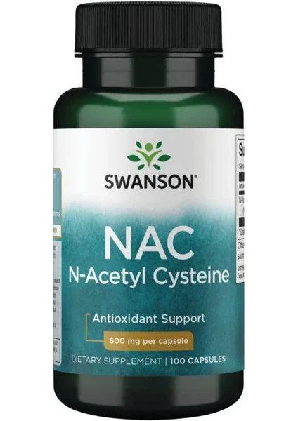 Premium- Nac N-Acetyl Cysteine 600MG 100 Capsul