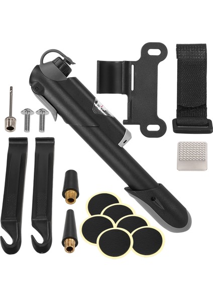 Gıyo 120PSI Mini Bisiklet Yüksek Basınçlı Hava Pompası (Yurt Dışından)