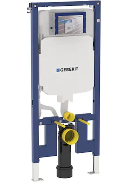 Geberıt Sigma Gömme Rezervuar Duvar Önü Alçıpan Uygulamalı Set,ince 111.796.00.1