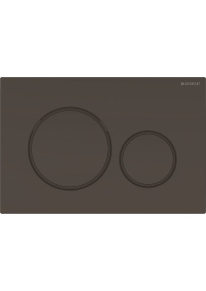 SIGMA20 Kumanda Kapağı, Çift Basmalı, Mat Siyah/siyah/mat Siyah