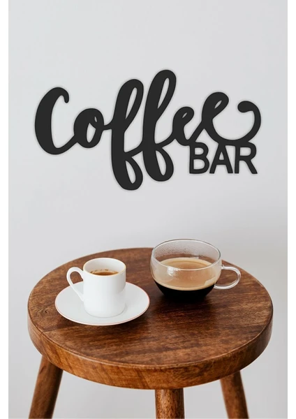 3mm Ahşap Mdf Coffee Bar Yazısı