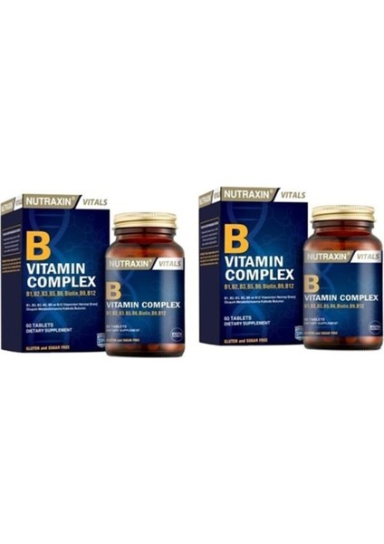 B Vitamin Complex 60 Tablet 2 Kutu