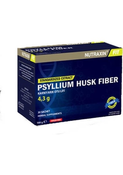 Psyllium Husk Fiber 4,3 gr * 30 Adet